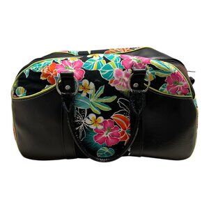 Floral Duffel Bag – Stylish and Spacious, Good Condition